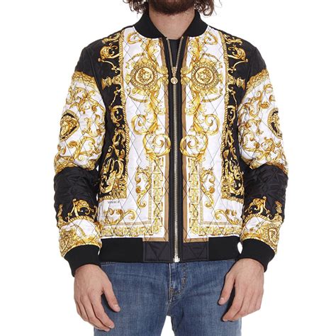 jacket lether versace outlet|versace outlet sale.